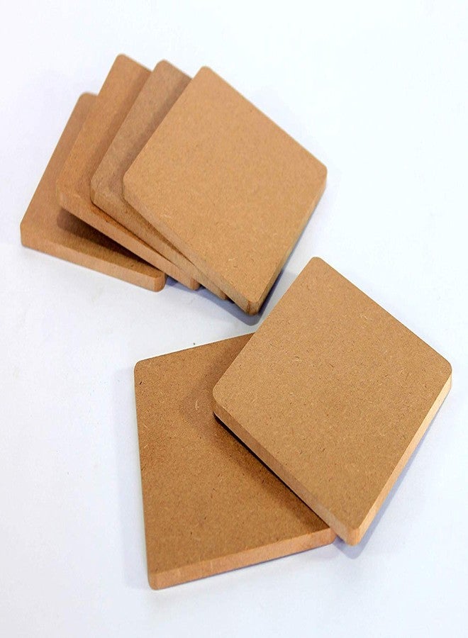 Orgner Zealand Pine MDF Unfinished Panel Grade E-1 Board Panel Blanks. Art & Craft, Painting Decorating and DIY Projects Pack of 20 - Size : 8 x 6 inch - 2.5 mm Thick - Image 3